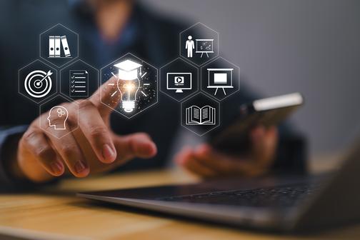 How does The Professional Alternative’s training platform work?